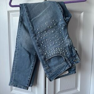 ANTHROPOLOGIE pearl jeans
